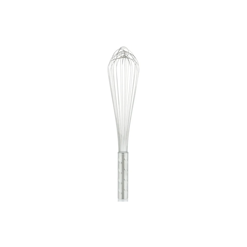 FOUET PIANO EN ACIER INOXYDABLE 14''