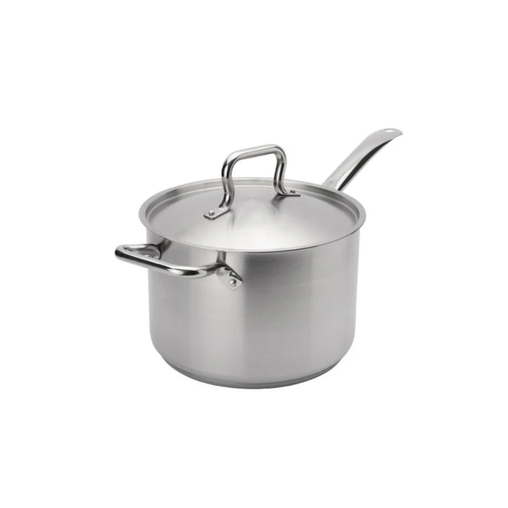 ELEMENTS CASSEROLE PAN 10QT/9.5L W/COVER SS NSF