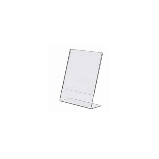 PORTE-MENU 5" X 7" TRANSPARENT