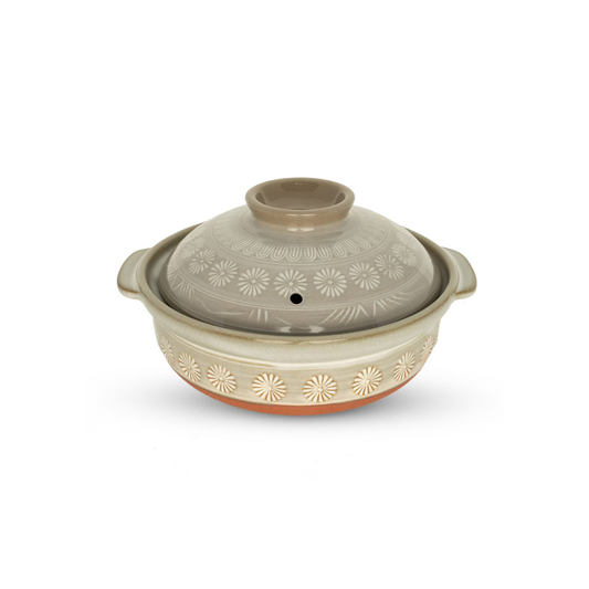 POT AVEC COUVERCLE 30OZ 7.5''X4.25'' MISHIMA DONABE
