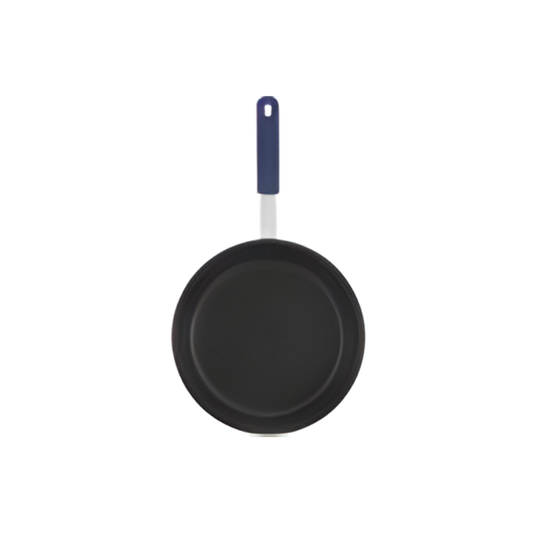 POÊLE À FRIRE EN ALUMINIUM 12", AVEC MANCHE EN SILICONE