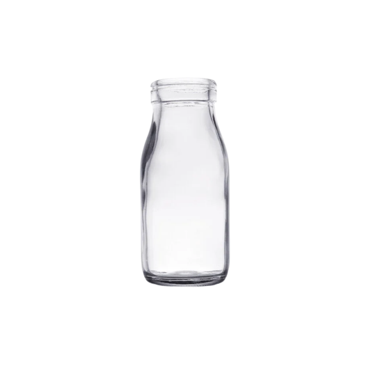 6 OZ MILK GLASS BOTTLE