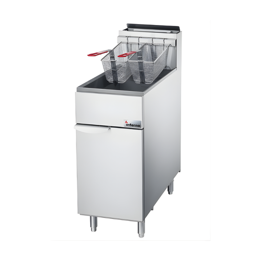 FRITEUSE 15PO. , 50LBS/CAP, 120000BTU, GAZ/PRO