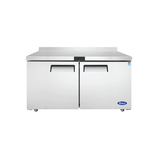 60" WORKTOP FREEZER W/ BACKSPLASH DIMENSIONS: 60-1/5 W * 30 D * 39-4/5 H