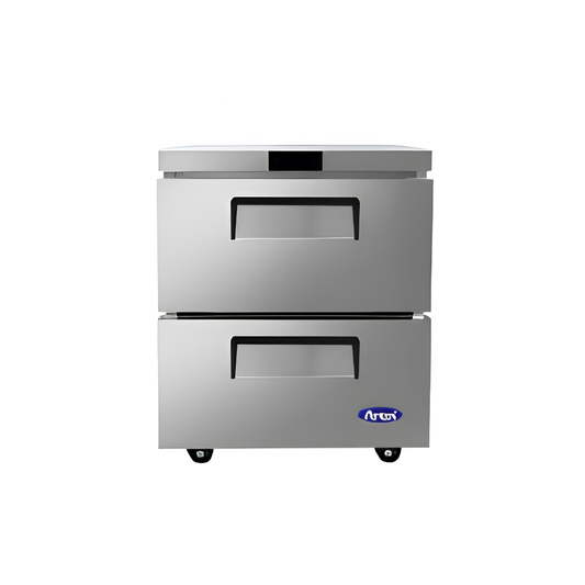 27" TWO-DRAWER UNDERCOUNTER REFRIGERATOR 27-1/2 X 30 X 34-2/5