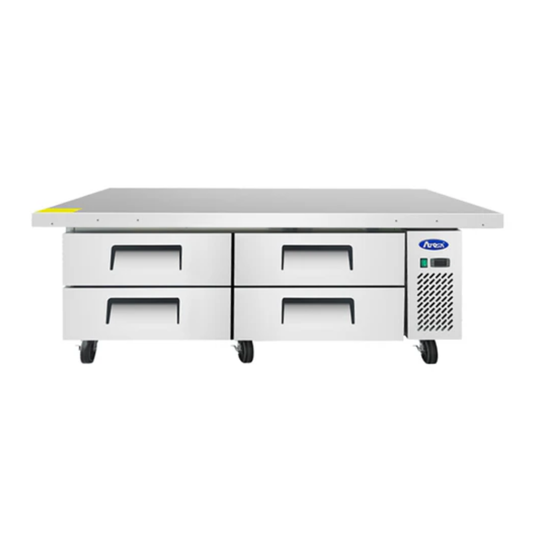 REFRIGERATED CHEF BASE 76" X 33" X 26"