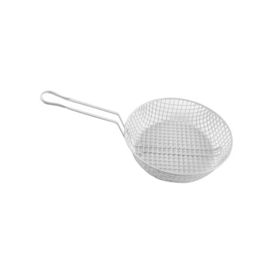 PASSOIRE 10" ROND MAILLE GROSSE 3" PROFOND