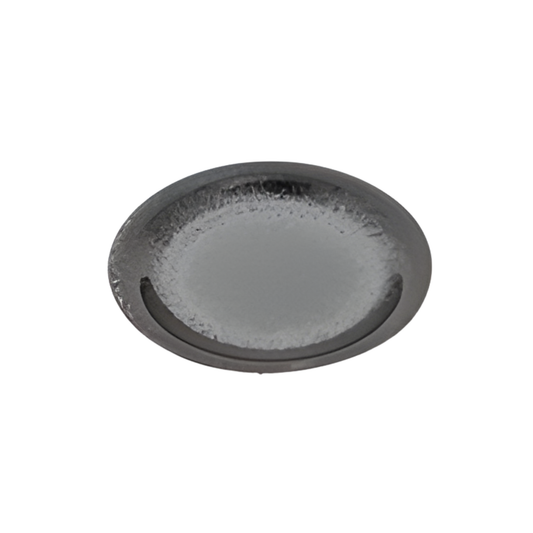 ASSIETTE RONDE PROFONDE 11.25''X1.5'' SILVER GRANITE