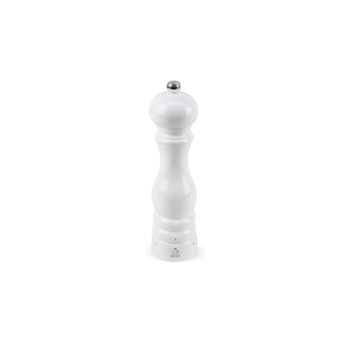 MILL SALT PARIS-WHITE  LACQUER 9"/23CM (27834)