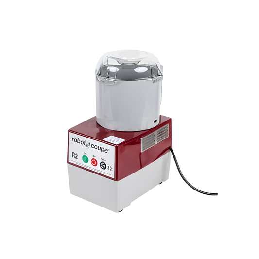 ROBOT CULINAIRE BOL PLASTIQUE GRIS 3L 2 DISQUE INCLUS 1HP 120V/1PH