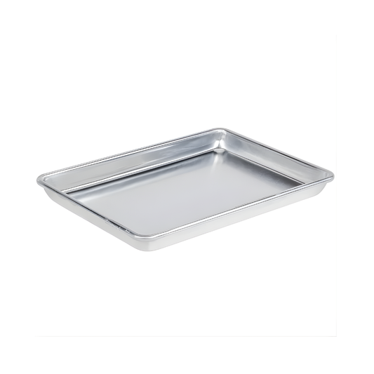 ZZZ ALUMINUM BUN PAN 9.5" X 6.5". ZINC COATED