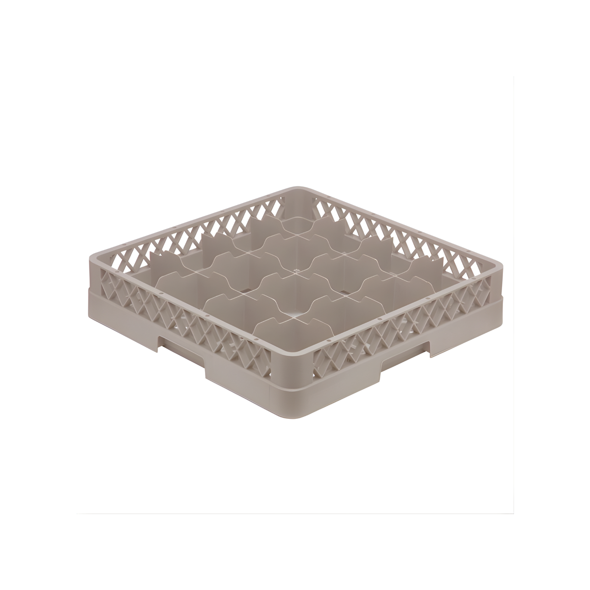 DISHWASHER RACK 16 COMP BEIGE