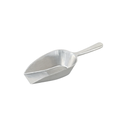SCOOP ALUMINIUM 7 OZ FLAT BOTTOM