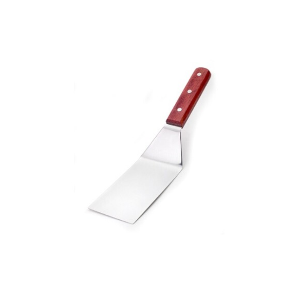 SPATULE A TOURNER FLEXIBLE 7,5''X3''MANCHE EN BOIS