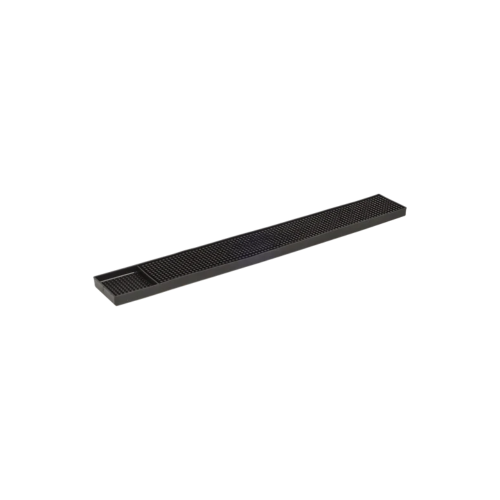 TAPIS DE COMPTOIR DE BAR 24 X 3" NOIR