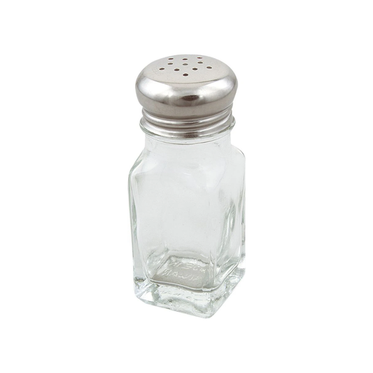 SALT AND PEPPER SHAKER 2OZ SQUARE