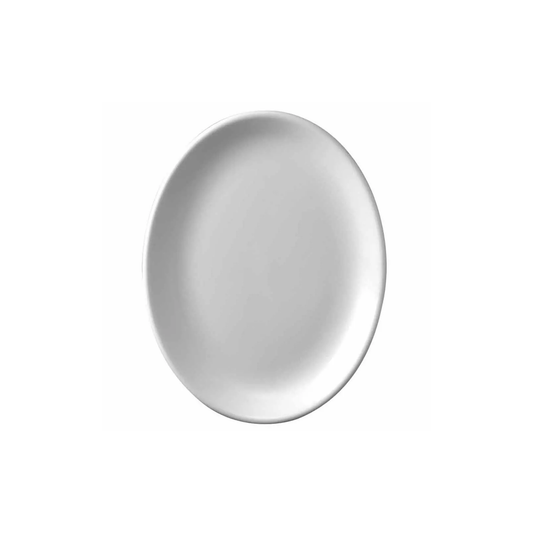 ASSIETTE OVALE 14'' BLANCHE