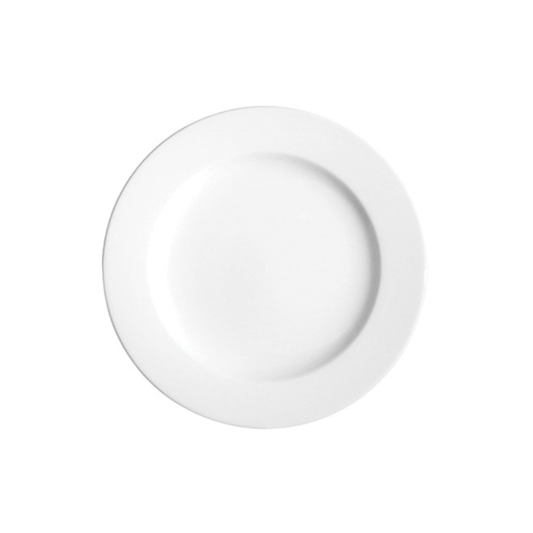 PLATE 9" WIDE RIM PURE WHITE