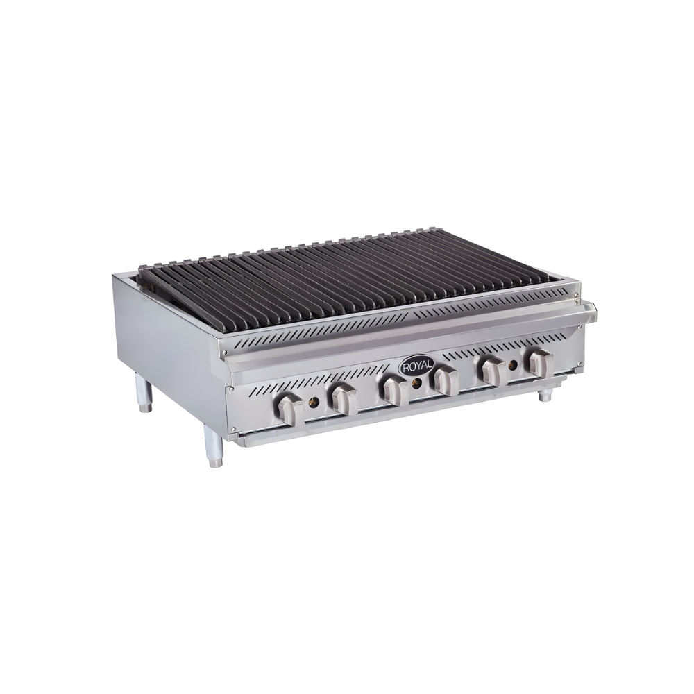 BROILER RADIANT HD 36" 6 BURN/90,000BTU PROPANE GAS