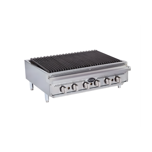 BROILER RADIANT HD 36" 6 BURN/90,000BTU PROPANE GAS